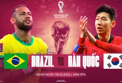 World Cup 2022: Nhận định, dự đoán Brazil vs Hàn Quốc