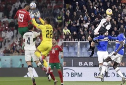 Cú bật nhảy ghi bàn của En-Nesyri cho Ma-rốc cao hơn Ronaldo bao nhiêu?