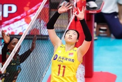 Chuyền hai số 1 bóng chuyền Trung Quốc lần đầu xuất ngoại