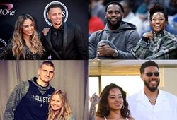 Điểm danh những cặp đôi tình tứ nổi tiếng với các ngôi sao hàng đầu NBA