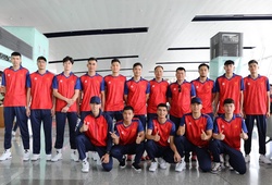 Đội tuyển bóng chuyền nam Việt Nam khởi hành tới Campuchia dự SEA Games 32