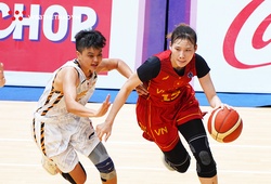 Không thể cản trung phong đối phương, ĐT bóng rổ nữ Việt Nam thua đáng tiếc Malaysia