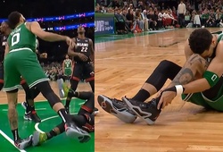 Cú lật cổ chân đau đớn cản bước Jayson Tatum đến NBA Finals 2023