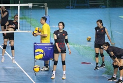 Đội tuyển bóng chuyền nữ Việt Nam tích cực tập luyện cho mục tiêu Vàng AVC Challenge Cup 2023