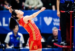 Li Yingying rực cháy, bóng chuyền nữ Trung Quốc ra quân ấn tượng trước Brazil tại VNL 2023