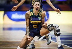 Thaisa: Chiếc đầu gối robot và màn tái xuất phi thường của nữ hoàng block bóng chuyền Brazil
