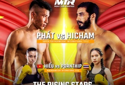 Trực tiếp Muay Thai Rampage: Minh Phát - Hữu Hiếu tranh đai quốc tế