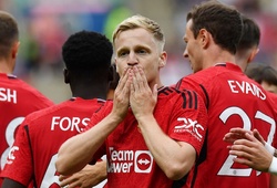 Kết quả MU vs Lyon: Van de Beek ghi bàn bằng vô lê đẹp mắt