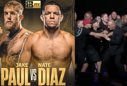 Nóng: Trận boxing Jake Paul vs. Nate Diaz choảng nhau từ họp báo đến chuyện... giải nghệ