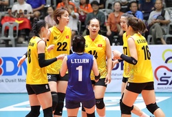 Thể hiện đẳng cấp vượt trội, Việt Nam vươn lên ngôi đầu bảng giải bóng chuyền nữ châu Á 2023