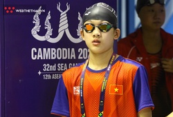 Nấc thang mới của thần đồng 14 tuổi bơi Thúy Hiền, tuyển thủ trẻ nhất của đoàn TTVN tại ASIAD 19