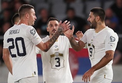 Vòng loại Euro 2024: Mitrovic lập 2 hat-trick trong… 67 phút