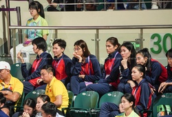 Đội tuyển bóng chuyền nữ Việt Nam chăm chú "xem giò" 2 đối thủ tiếp theo tại ASIAD