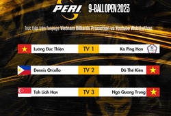 TRỰC TIẾP Peri 9-Ball Open 2023 ngày 7/10: Van Boening đấu Max Lechner