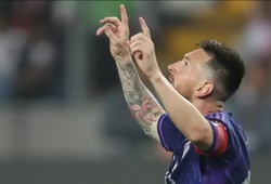 2 bàn thắng đẹp mắt của Messi trong một ngày lịch sử khác cùng Argentina