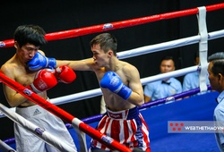 HCV Muay trẻ thế giới knockout đối thủ trên sàn Boxing chuyên nghiệp VSP Pro 9