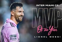 Giải thưởng đặc biệt mà Messi nhận được 4 tháng sau khi đến MLS