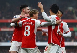 Bảng xếp hạng Ngoại hạng Anh mới nhất: Arsenal giữ ngôi đầu bảng