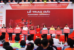 Giải marathon quốc tế TP.HCM Tecombank tiếp tục đạt kỷ lục số VĐV lan toả "Bước chạy vì một Việt Nam vượt trội"