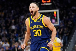 Stephen Curry cán cột mốc lịch sử trong ngày cùng Warriors huỷ diệt Los Angeles Lakers