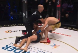 Độc lạ MMA: Võ sĩ vừa bị đối thủ, vừa bị trọng tài knockout