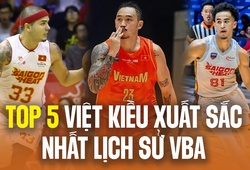 Top 5 cầu thủ bóng rổ Việt kiều xuất sắc nhất lịch sử VBA