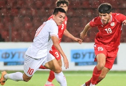Không có HLV Troussier, U23 Việt Nam bất bại trước U23 Tajikistan