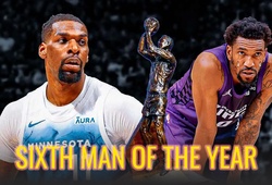 Sixth Man of The Year có chủ, kết thúc cuộc đua sít sao nhất lịch sử bình chọn giải thưởng NBA