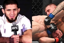 UFC 302: Makhachev thách Poirier dùng đòn "siết máy chém", nhắc lại pha đòn với Khabib