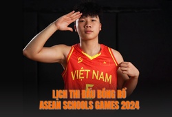 Lịch thi đấu bóng rổ ASEAN Schools Games 2024 - Đại hội Thể thao Học sinh Đông Nam Á lần thứ 13 hôm nay mới nhất