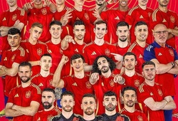 Đội hình chính thức tuyển Tây Ban Nha 2024: Danh sách, số áo cầu thủ dự Euro 2024