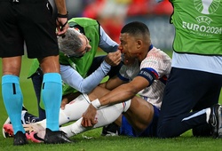 Cận cảnh chấn thương mũi của Mbappe khiến tuyển Pháp lo ngại