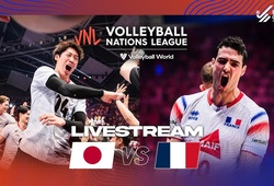 Trực tiếp Chung kết bóng chuyền nam VNL 2024: Nhật Bản có tạo nên kỳ tích trước Pháp?