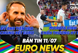 BẢN TIN EURO 2024 | Ngày 11/7 | Gareth Southgate sẽ được phong tước Hiệp Sĩ, Morata gặp chấn thương