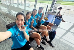 Đội tuyển bóng chuyền nữ Việt Nam đặt chân đến Thượng Hải, sẵn sàng cho hành trình Future Star Cup 2024