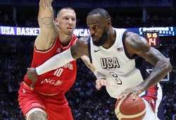 LeBron James gánh cả đội trên vai, tuyển Mỹ thắng nghẹt thở nhà vô địch FIBA World Cup 2023