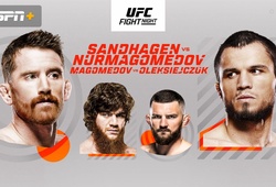 Trực tiếp UFC on ABC 7: Cory Sandhagen vs Umar Nurmagomedov