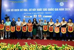 Màn so tài hấp dẫn giữa hai thế hệ ở giải Vô địch cờ vua xuất sắc quốc gia 2024