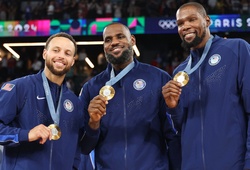 Vượt LeBron James và Stephen Curry, Kevin Durant có thành tựu độc nhất cùng tuyển Mỹ sau Olympic 2024