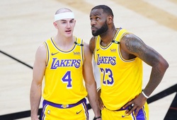 Có sự nghiệp tại NBA, “Mamba hói” Alex Caruso gửi lời cảm ơn đặc biệt đến LeBron James