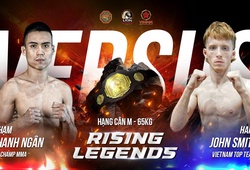  “Thầy giáo” Harry John Smith tái đấu Phạm Thanh Ngân ở LION Championship 17