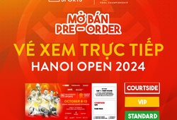 Mở cổng đặt trước vé Hanoi Open Pool Championship 2024