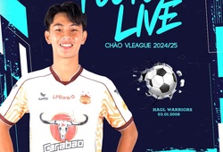 Cầu thủ 16 tuổi chào sân V.League trong ngày HAGL thắng tưng bừng