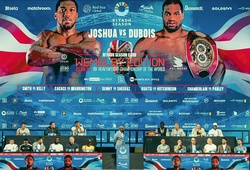 Lịch thi đấu sự kiện Anthony Joshua vs Daniel Dubois và các trận undercard