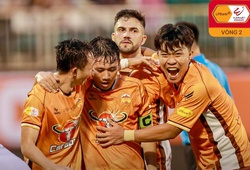 Bảng xếp hạng V.League 2024/25 vòng 2 hôm nay mới nhất