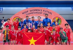 Futsal nữ Việt Nam vô địch ngay trên đất Thái Lan