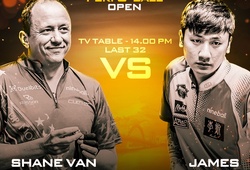 TRỰC TIẾP Peri 9-Ball Open ngày 3/10: Shane Van Boening vs Aranas