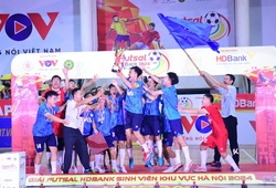 Nhà vô địch Futsal sinh viên khu vực Hà Nội 2024 gọi tên ĐH Kinh tế Kỹ thuật Công nghiệp