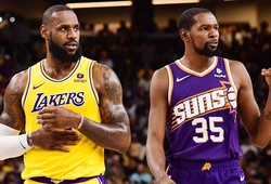 Nhận định bóng rổ NBA - Los Angeles Lakers vs Phoenix Suns ngày 26/10: LeBron, Davis đụng độ Durant, Booker