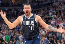 Kyrie Irving khuấy đảo, Luka Doncic “vẽ tuyệt phẩm" từ logo giúp Dallas hạ gục Timberwolves